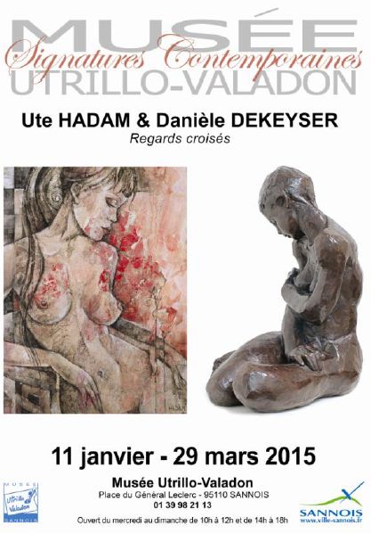 exposition Daniele DEKEYSER - Ute HADAM