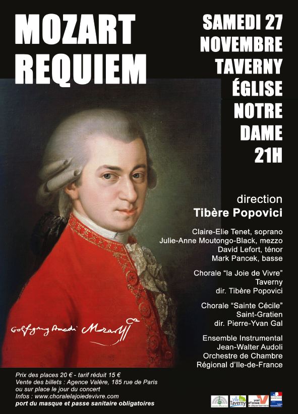 Requiem de Mozart - Samedi 27 novembre 2021