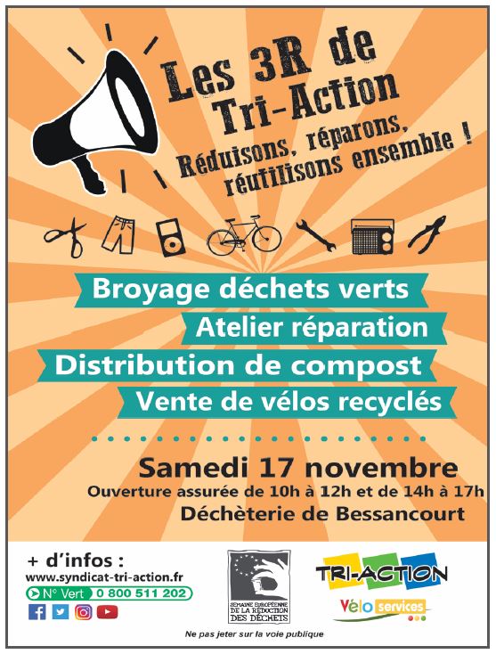 Les 3R - Déchèterie Bessancourt