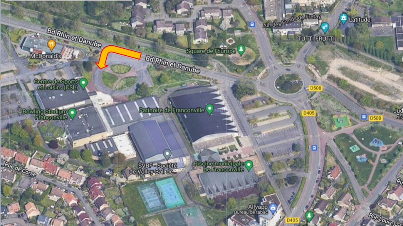 Adresse du CSL - Franconville