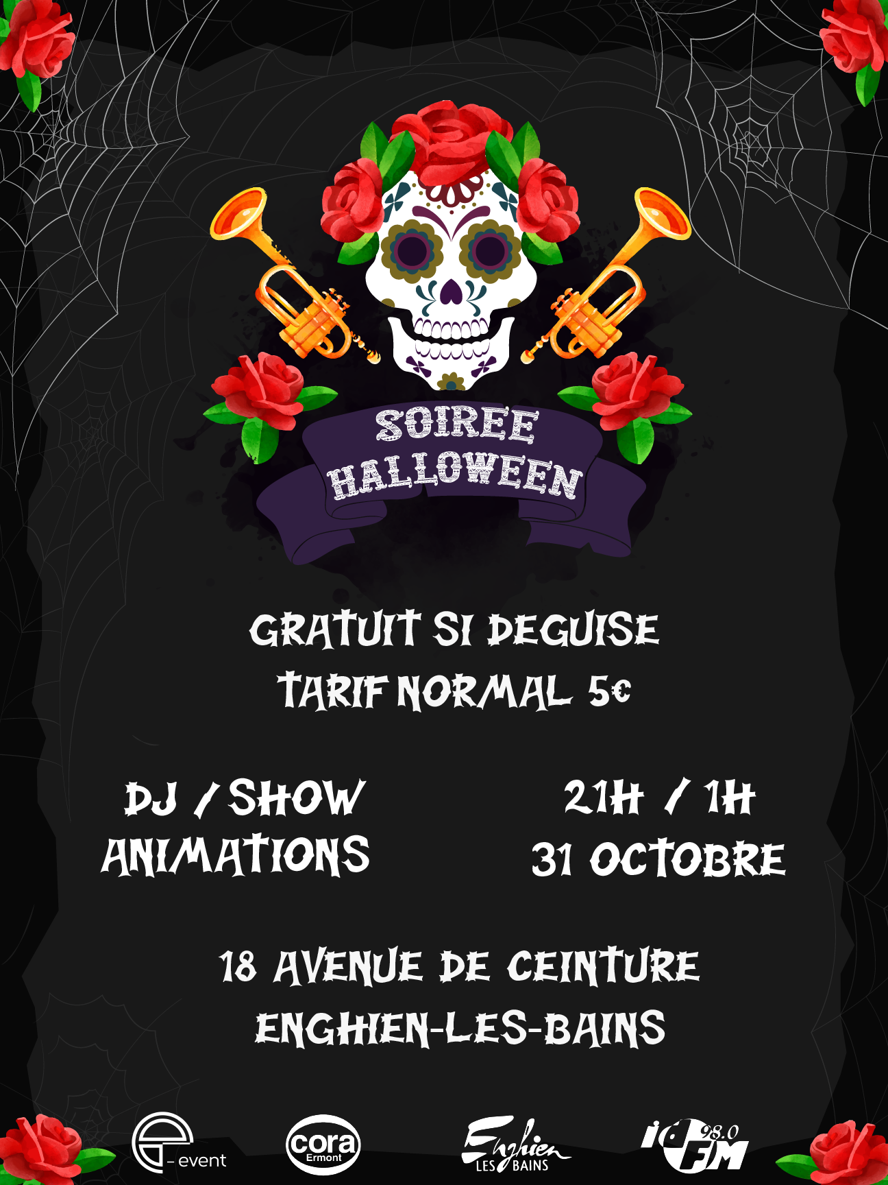 Fiesta Halloween à Enghien !