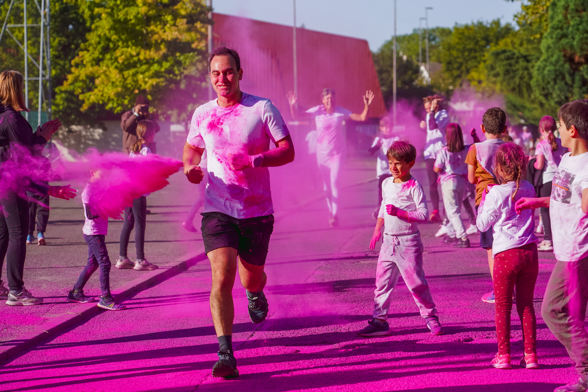 Color Run (photo issue Facebook de la ville de Montmorency)
