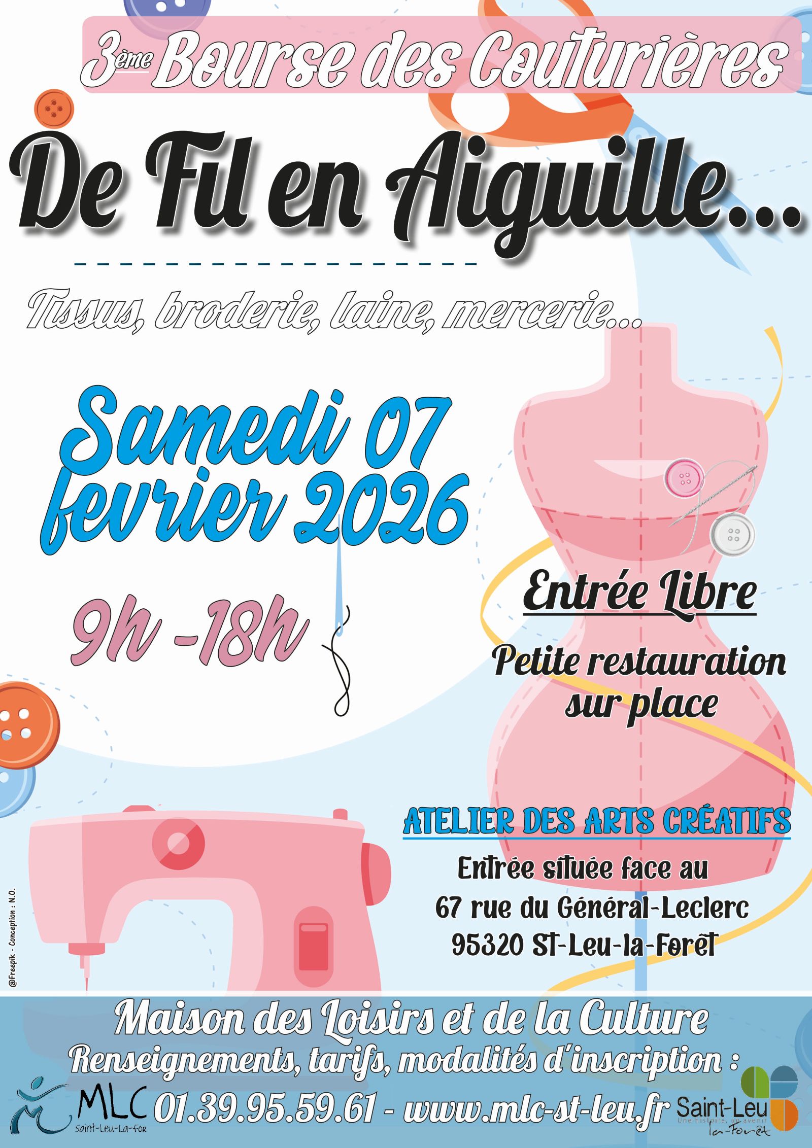 De fil en aiguille - Saint-Leu - 2026