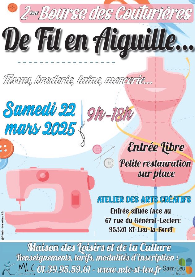 De fil en aiguille - Saint-Leu - 22 mars 2025