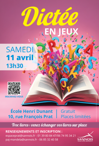 Dict&eacute;e en jeux - Sannois - 11 avril 2026