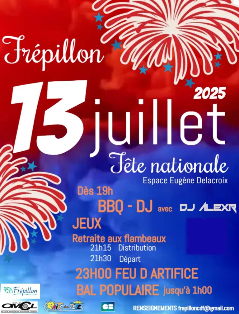 Feux artifice Frépillon 2025