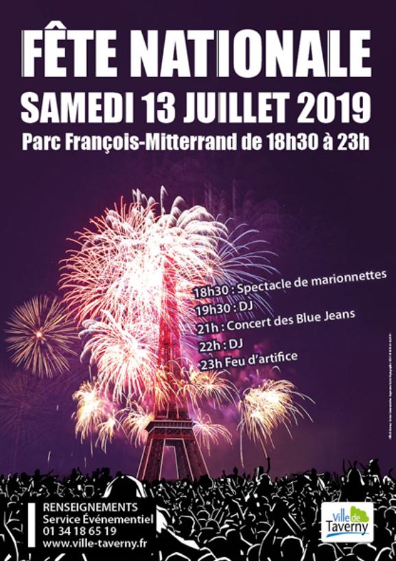 Feux d'artifice 2019 - Taverny