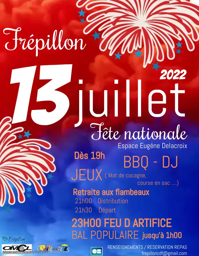 feu artifice Frépillon - 2022