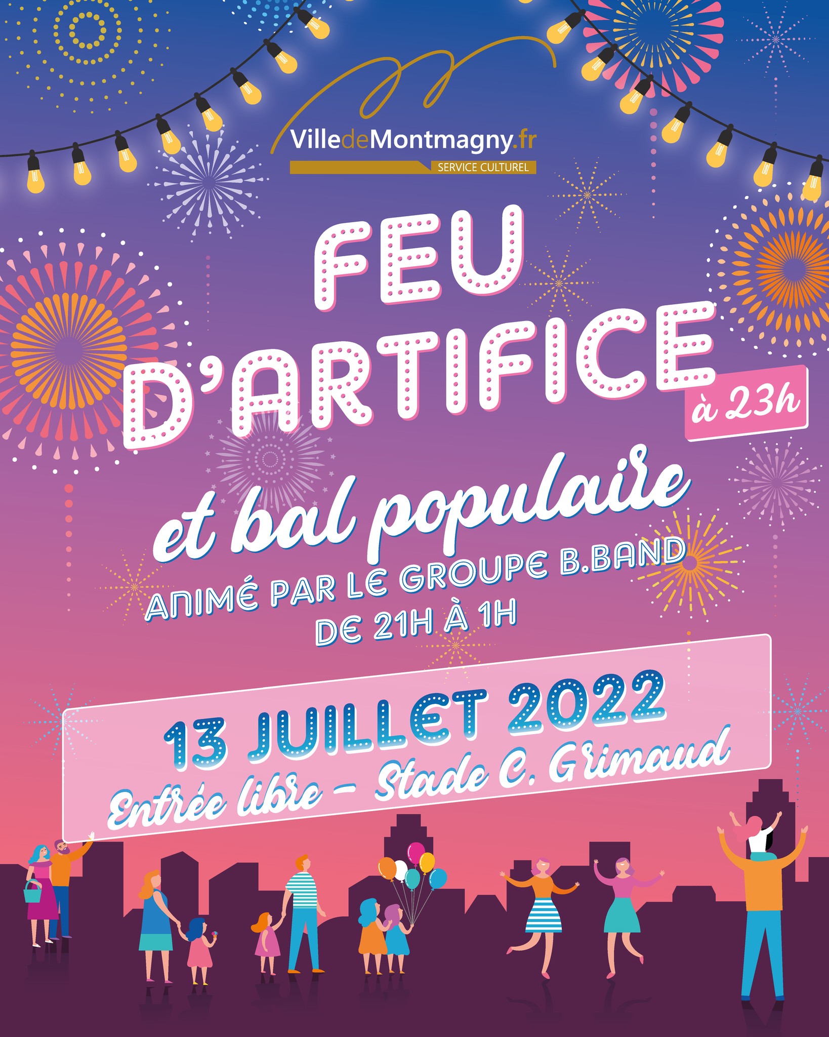 feu artifice Montmagny - 2022