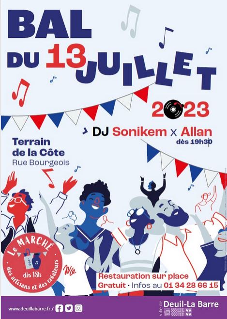 Deuil-la-Barre - 13 juillet 2023