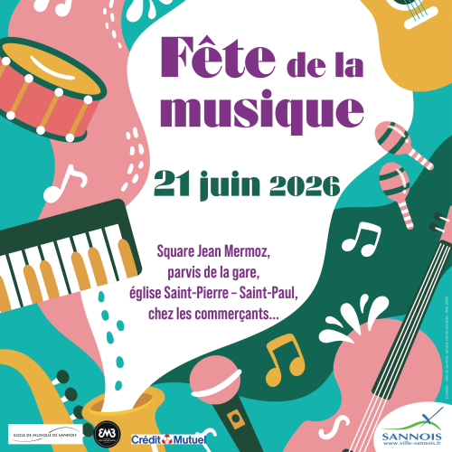 F&ecirc;te de la musique Sannois - 2026