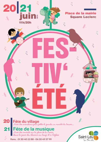 FETE VILLAGE SAINT LEU LA FORET 2015