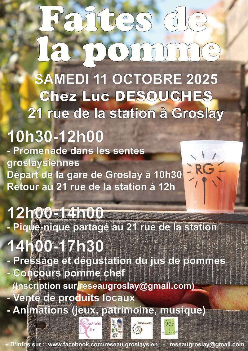 Faites de la pomme - Groslay -2025