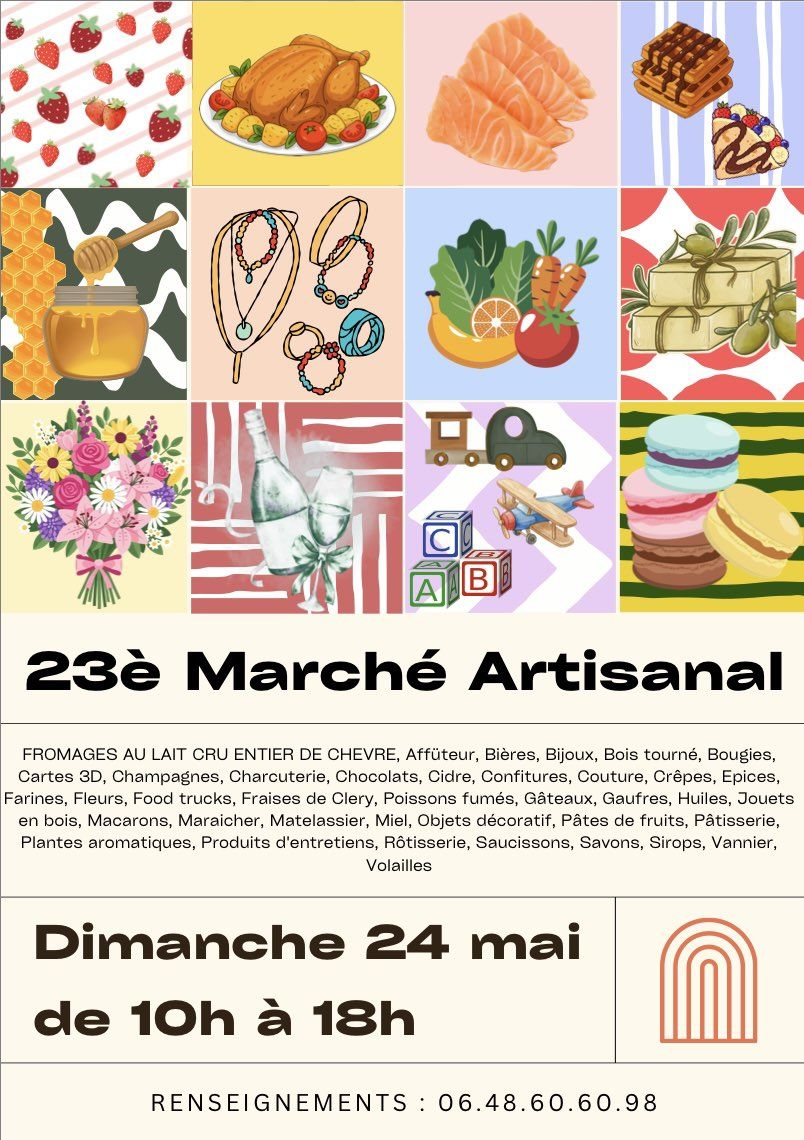 Marché artisanal de la Ferme de Chauvry - 2026 Marché artisanal de la Ferme de Chauvry - 2026