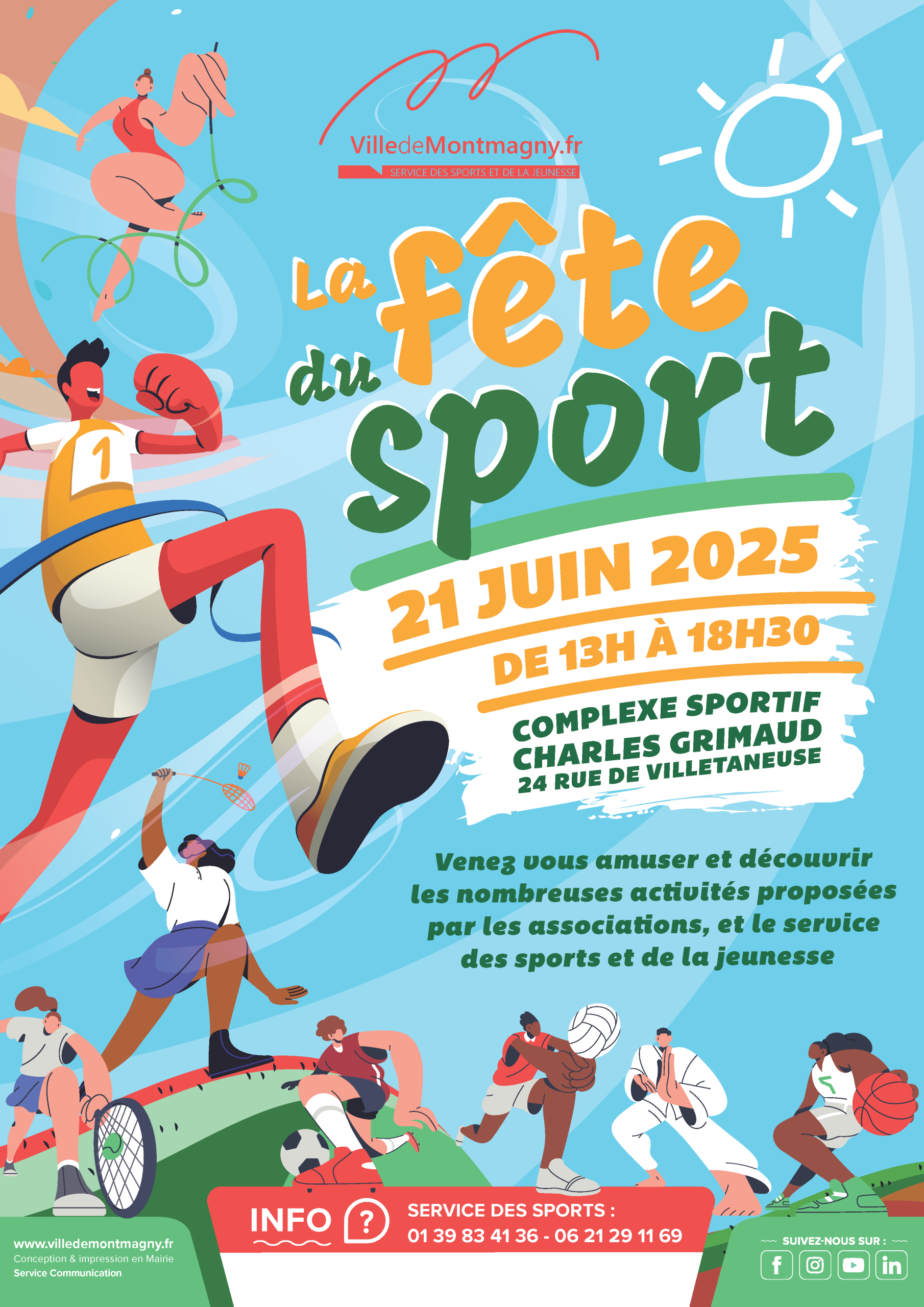 Fête du Sport à Montmagny le 21 juin 2025