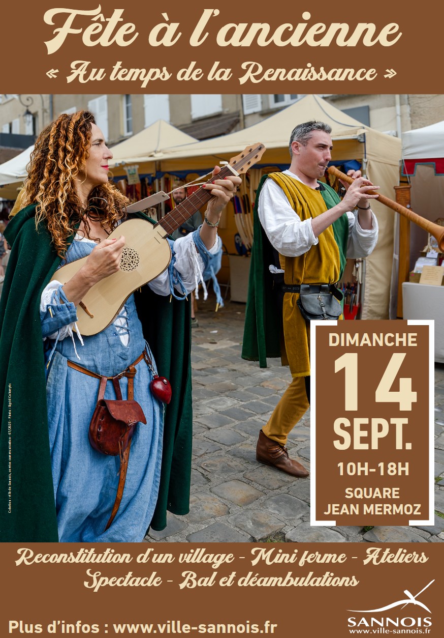 Fête à l'ancienne - Sannois - 2025