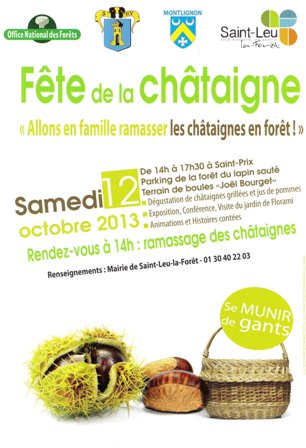 FETE DE LA CHATAIGNE à SAINT PRIX