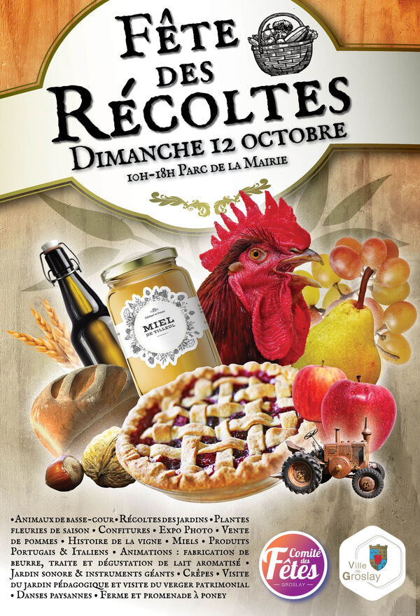 Fête des récoltes - Groslay - 12 octobre 2025