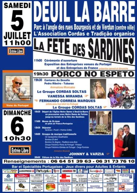 Fêtes des sardines 2025 - Deuil-la-Barre