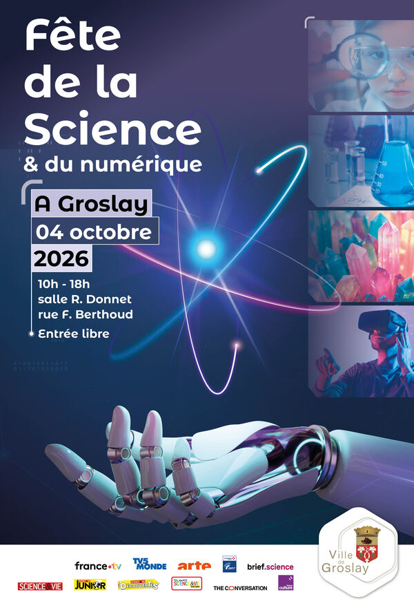 F&ecirc;te de la science et du num&eacute;rique - Groslay le 4 octobre 2026