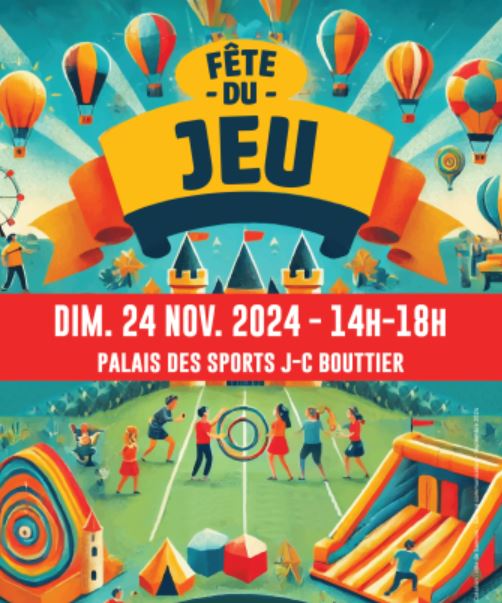 Fête du jeu - Sannois - 24 novembre 2024