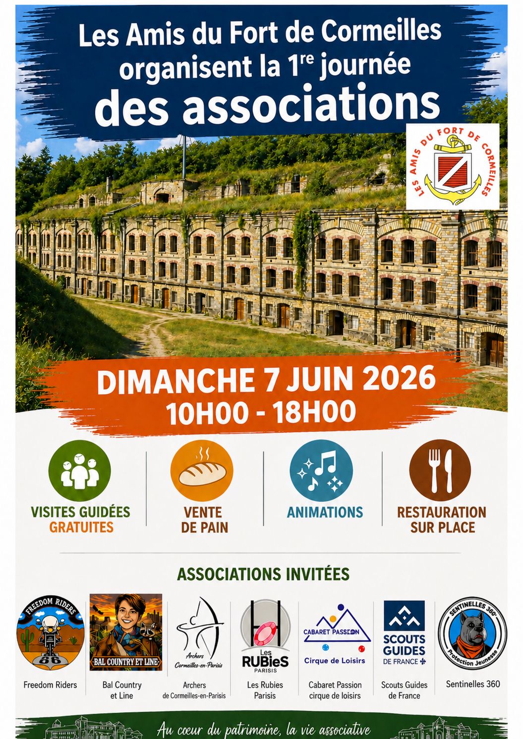 Fort de Cormeilles - 7 juin 2026