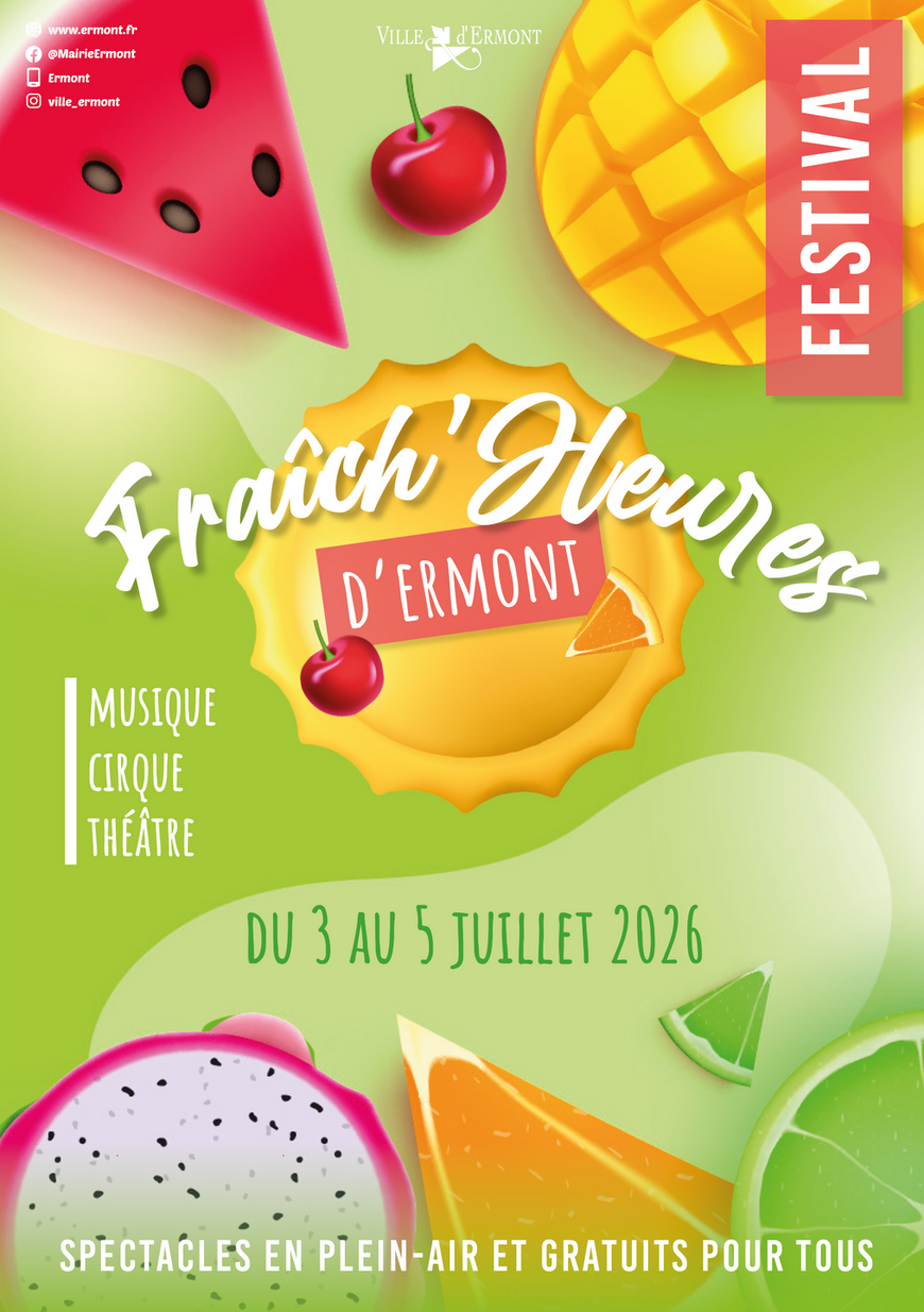 Affiche Fra&icirc;ch'Heures Ermont 2026