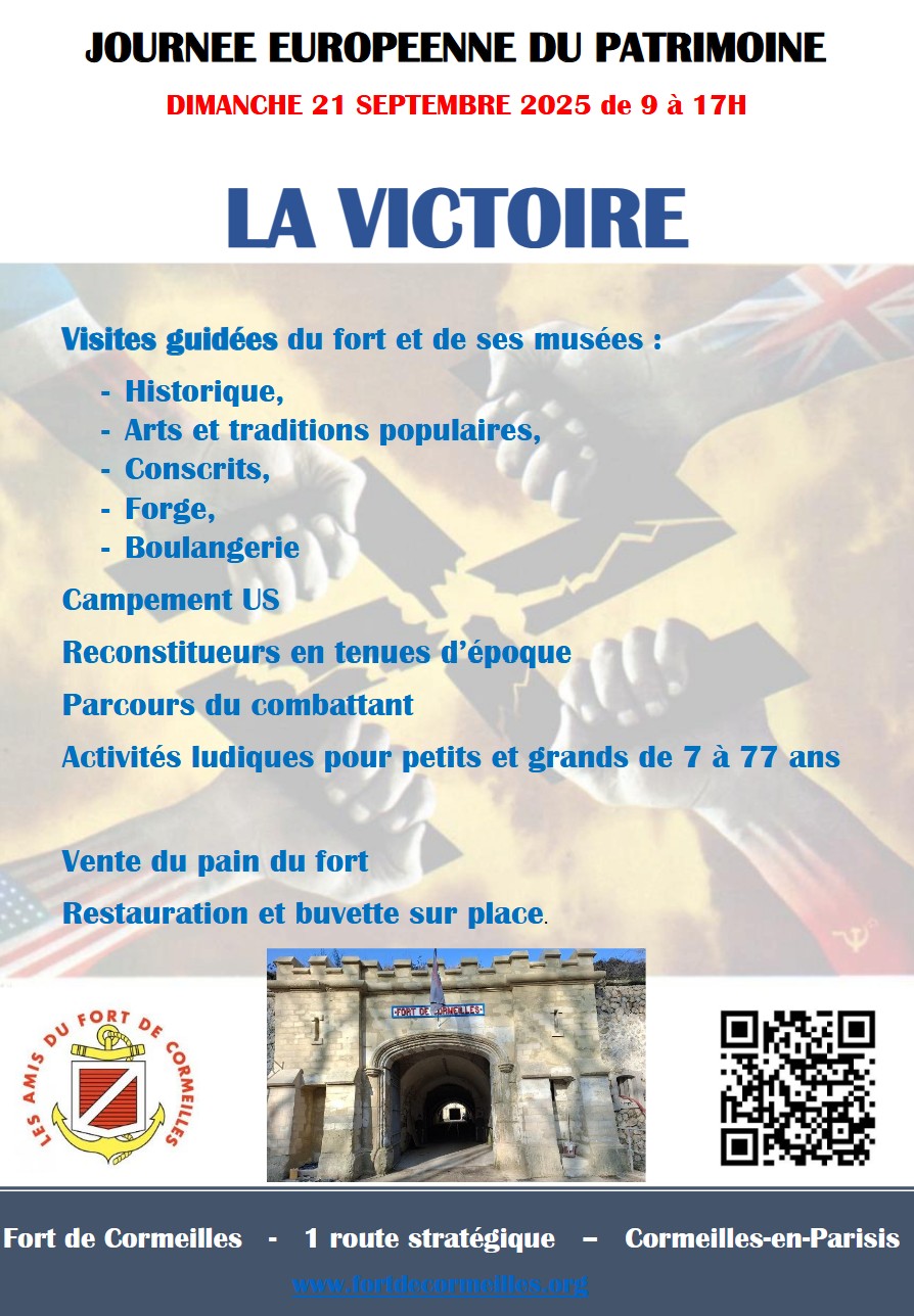 Journées du patrimoine Fort de Cormeilles-en-Parisis - 2025