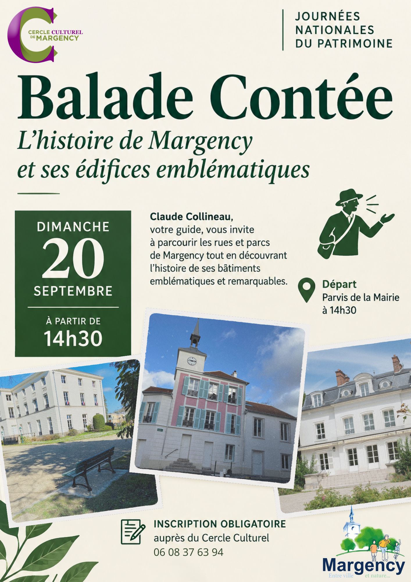 JEP 2026 - Balade cont&eacute;e Margency