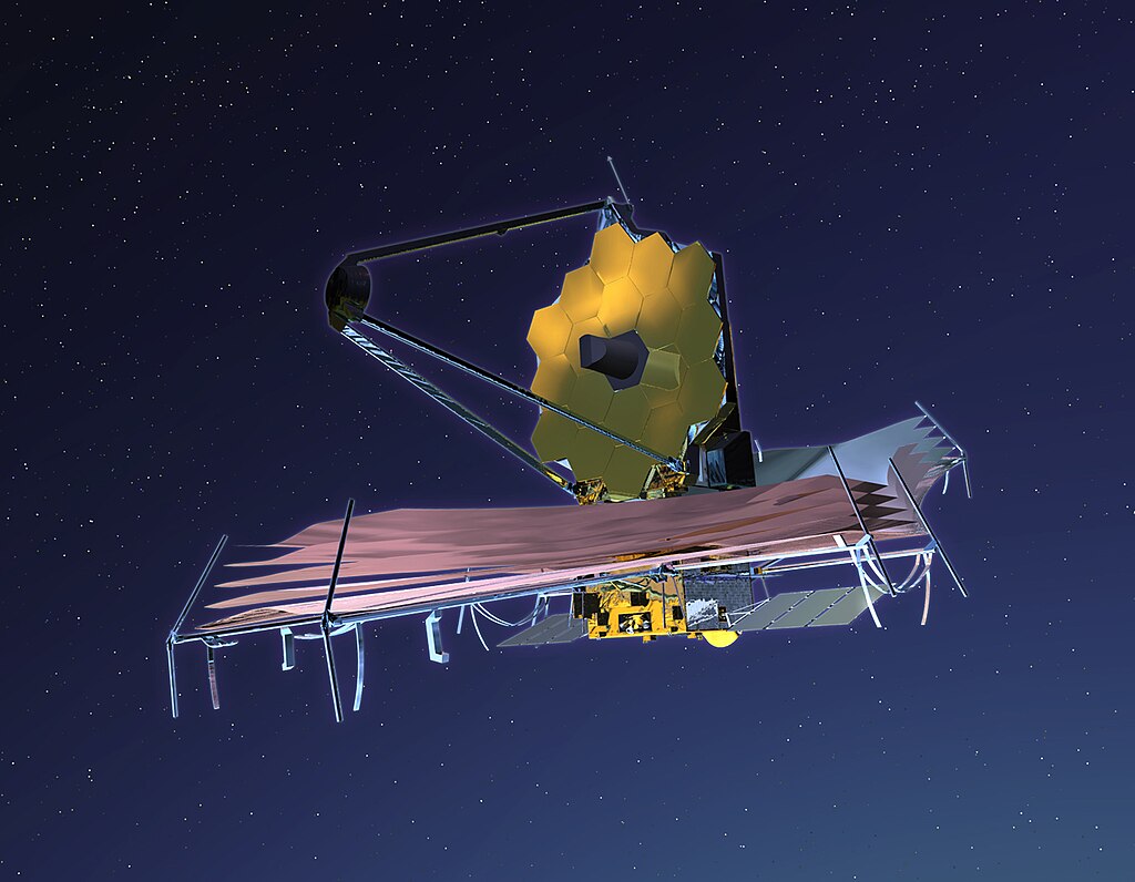 James Webb Space Telescope (source Wikipedia)