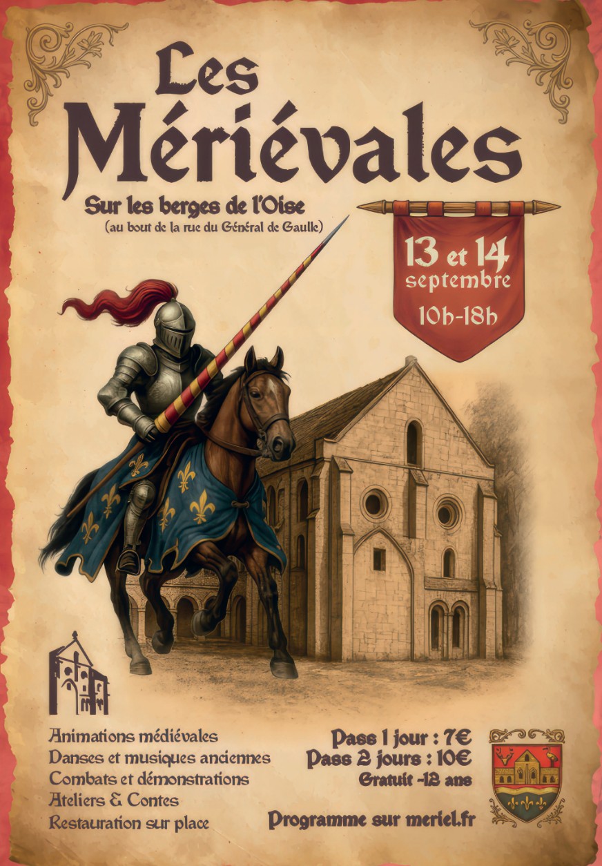 Les Méréviales à Mériel - 13 et 14 septembre 2025
