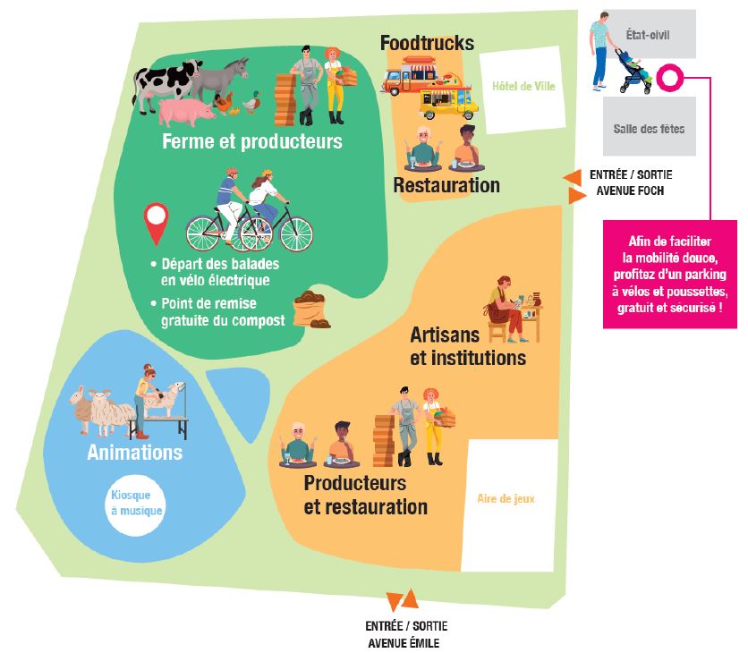 Les Naturelles Montmorency 2024 - plan
