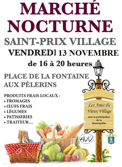 Marché nocturne de Saint-Prix