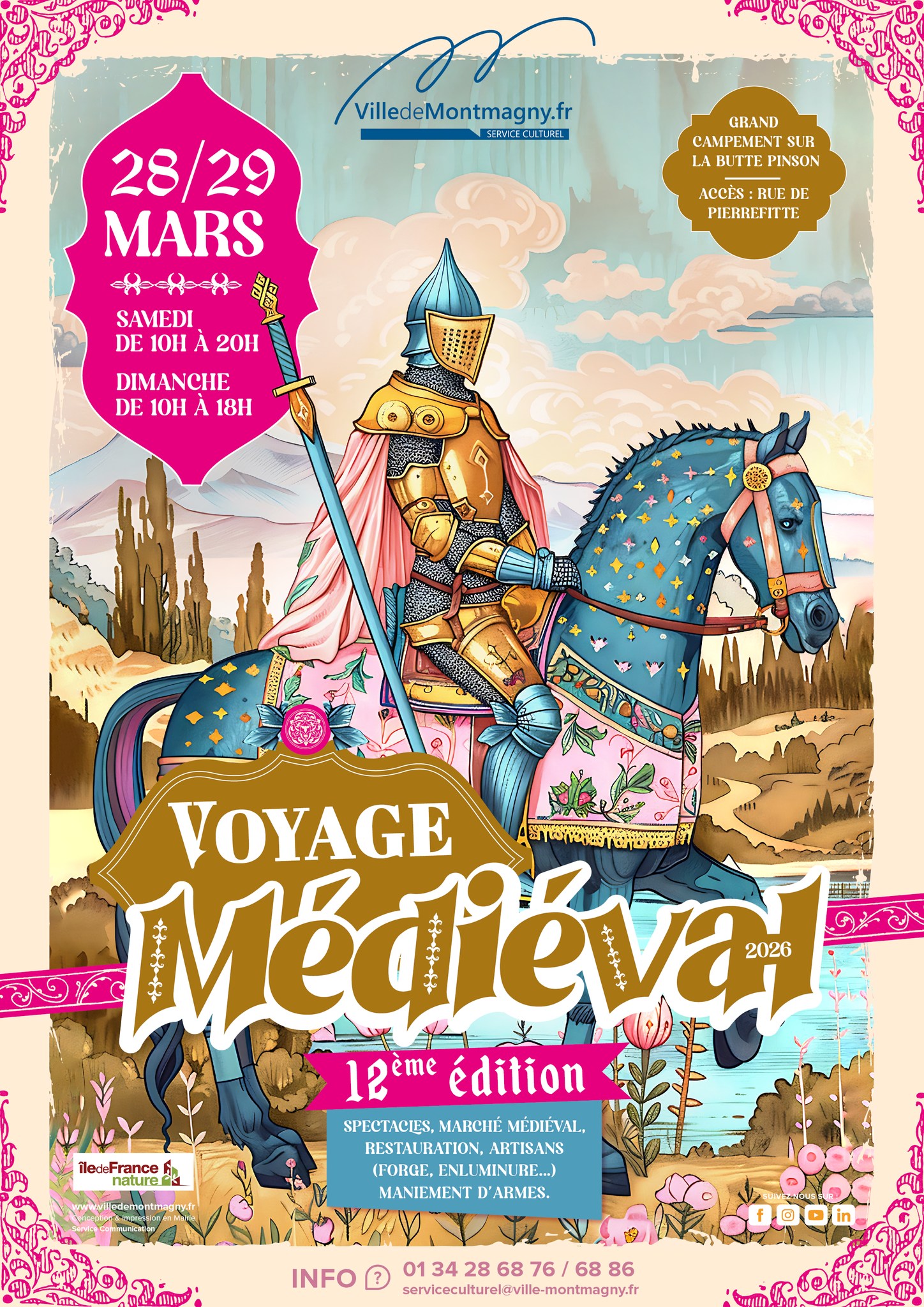 Voyage m&eacute;di&eacute;val - Montmagny - 2026