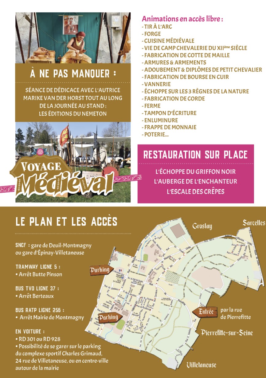 Voyage m&eacute;di&eacute;val - Montmagny - 2026 - animations