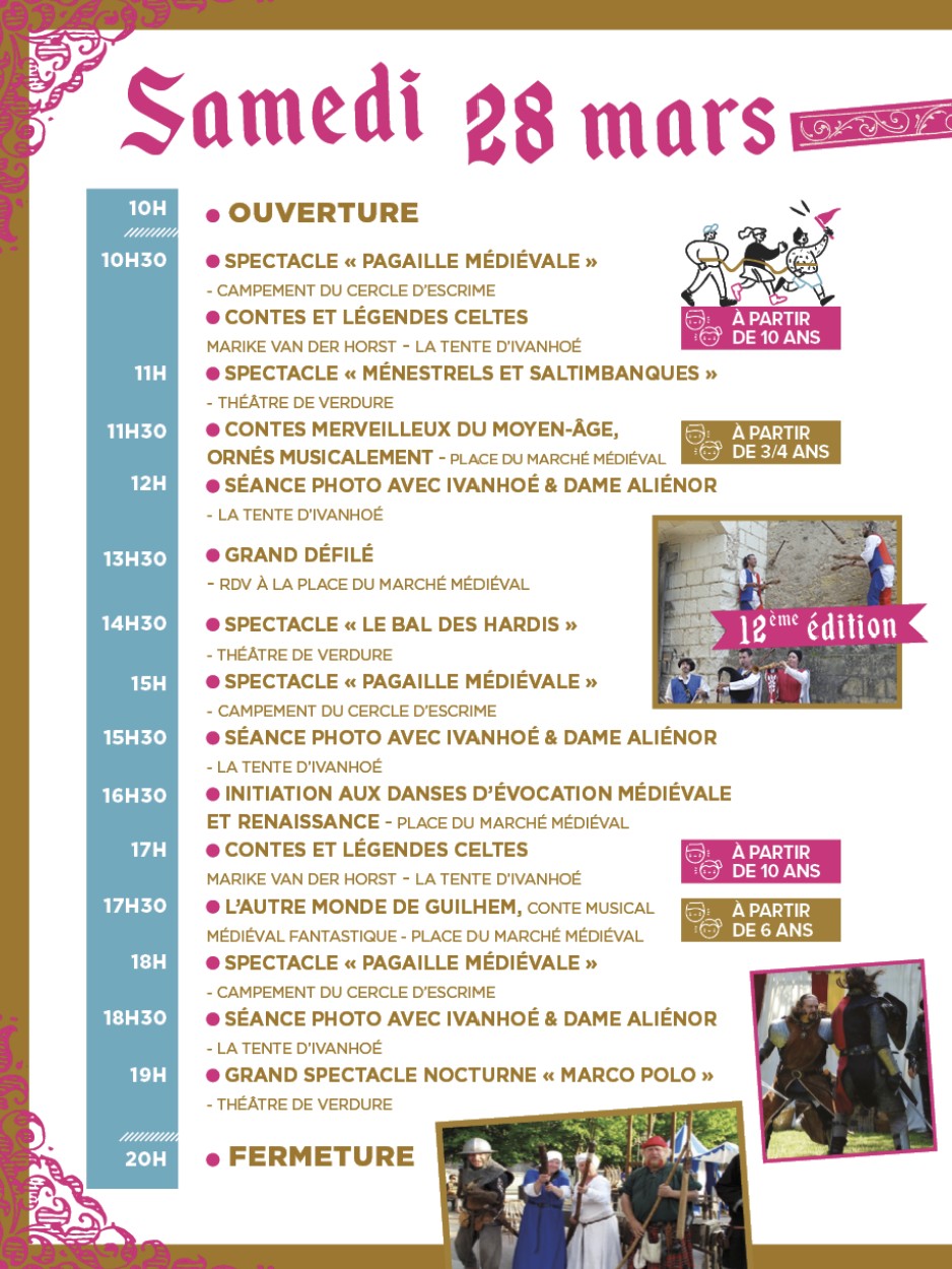 Voyage m&eacute;di&eacute;val - Montmagny - 2026 - samedi