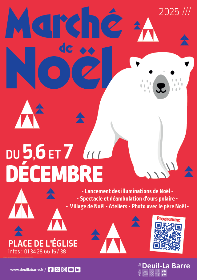 Marché de Noël Deuil-la-Barre 2025