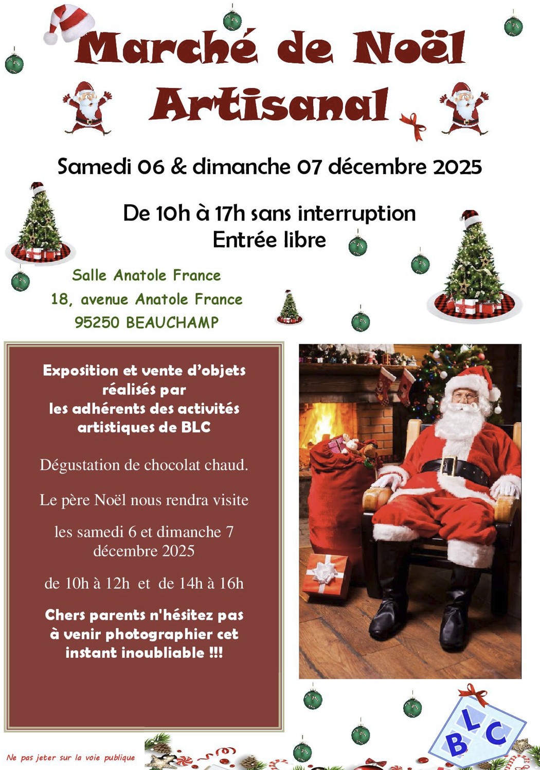Marché de Noël Beauchamp 2025