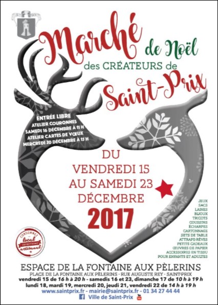 MARCHE DE NOEL DES CREATEURS DE SAINT-PRIX