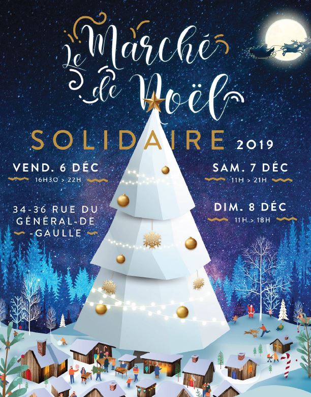 Marché de Noël solidaire à Enghien