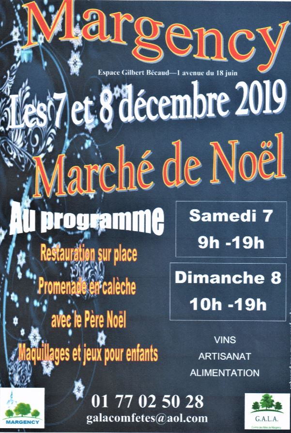 Marché de Noël à Margency - 2019