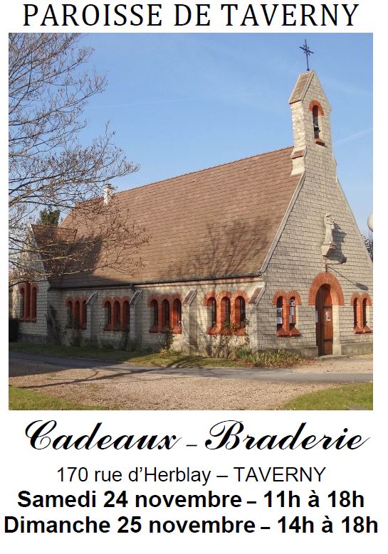 Vente paroissiale de Taverny - 2018