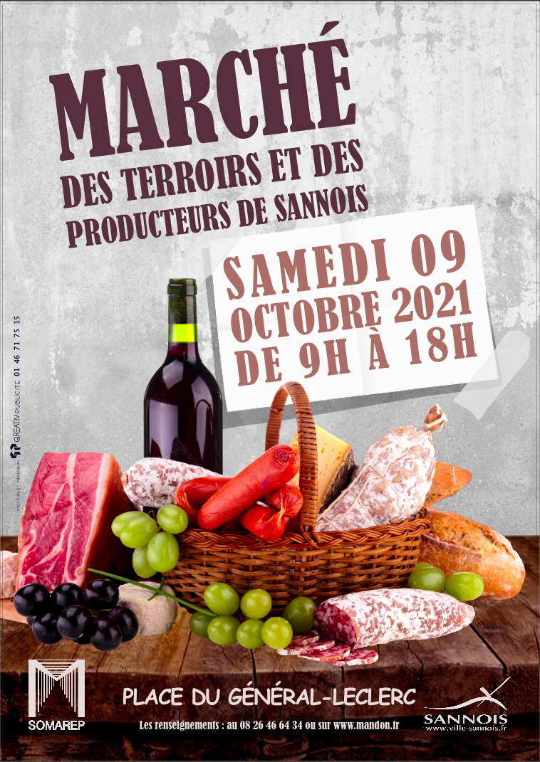 Marché des terroirs et des producteurs de Sannois