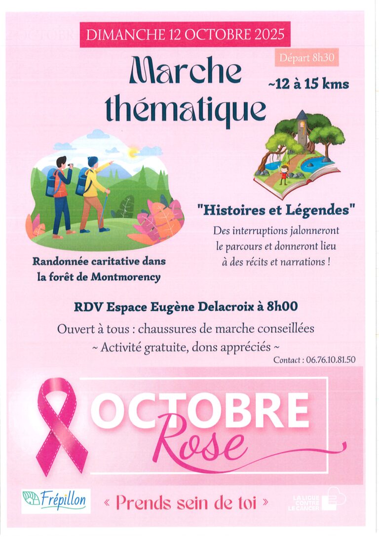 Frépillon - Marche thématique - 12 octobre 2025