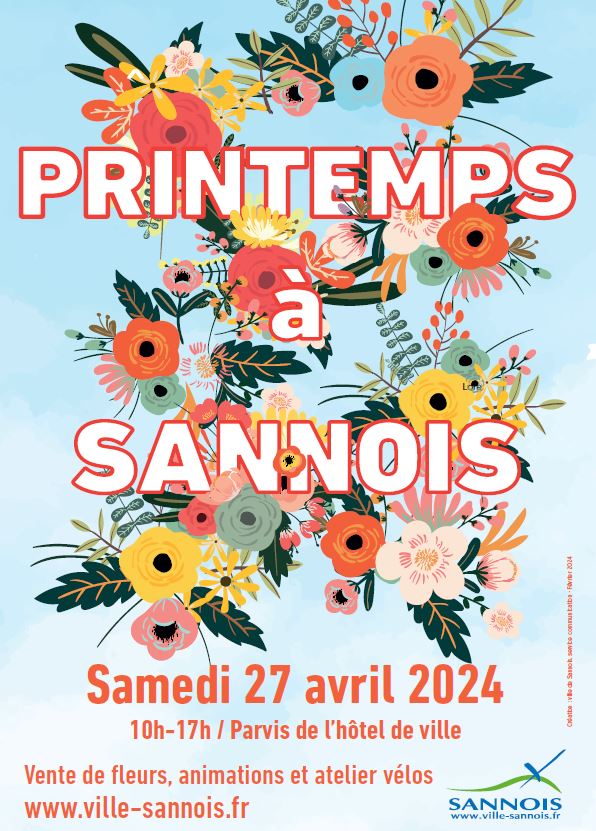 Le Printemps à Sannois - 2024 - affiche