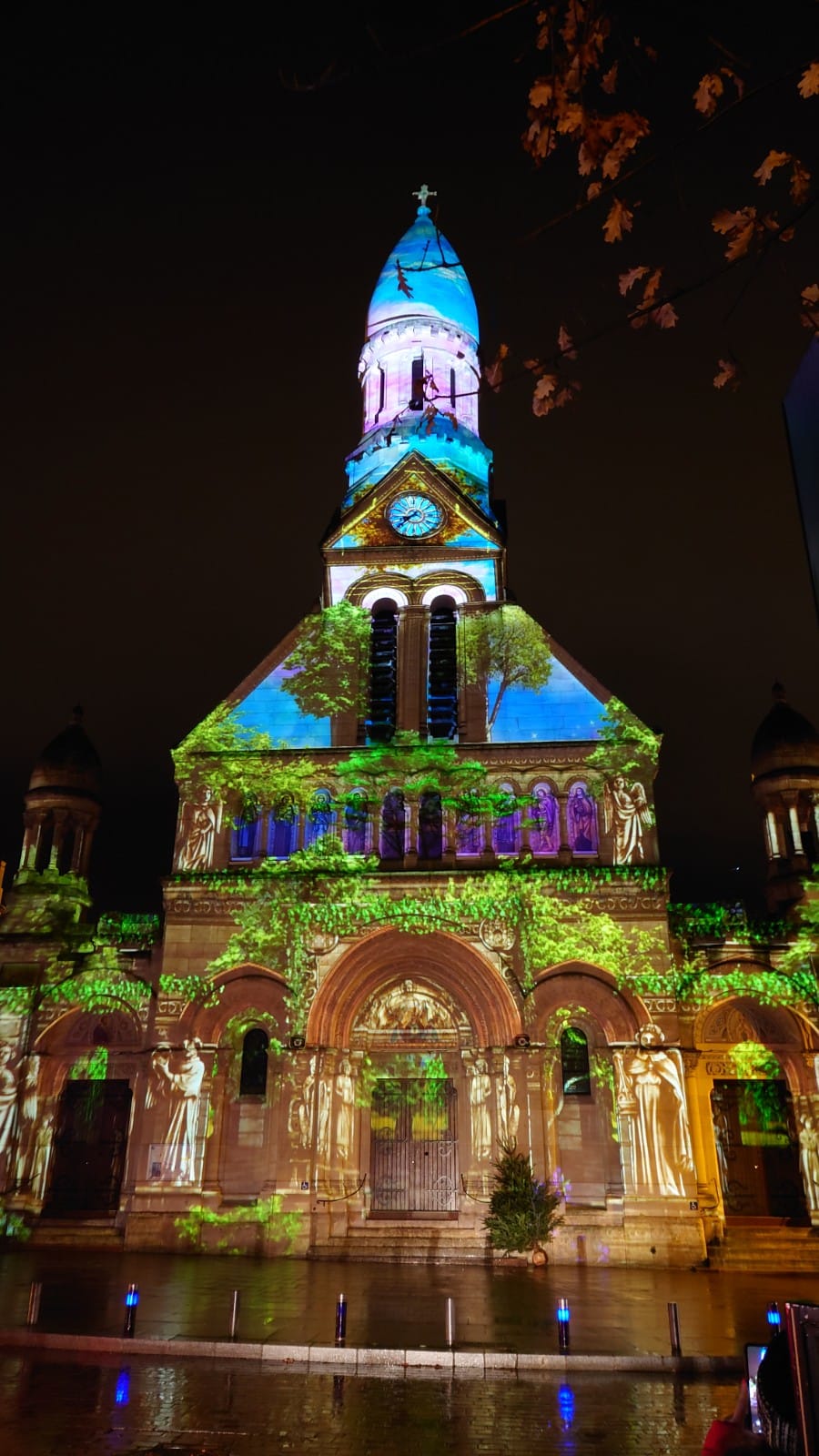 Projections monumentales Enghien 2021 (Photo Marc Cassan)