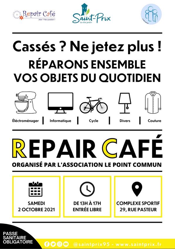 Repair Café à Saint-Prix