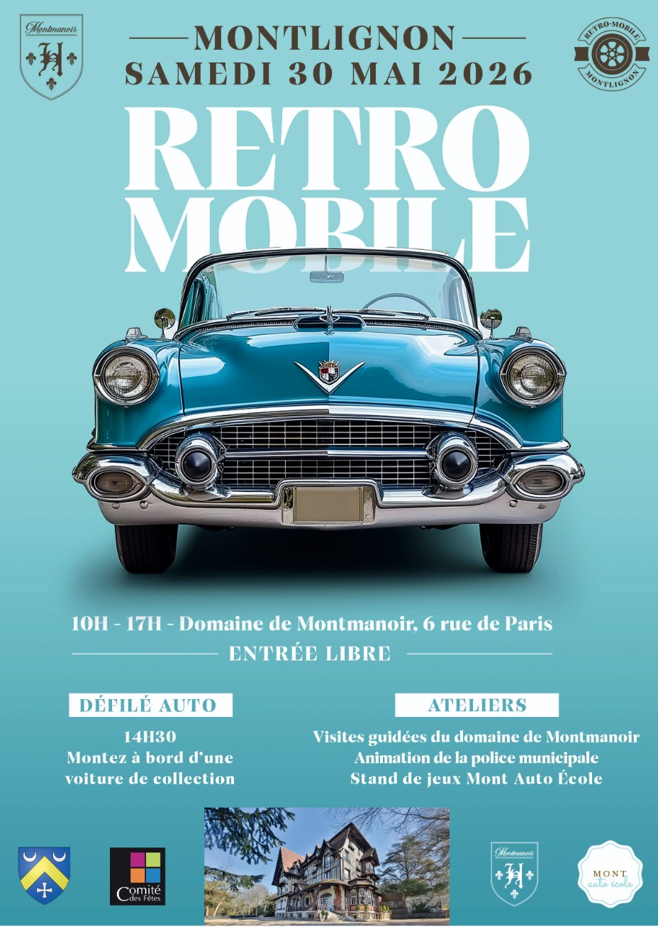 Retro Mobile &agrave; Montlignon le 30 mai 2026