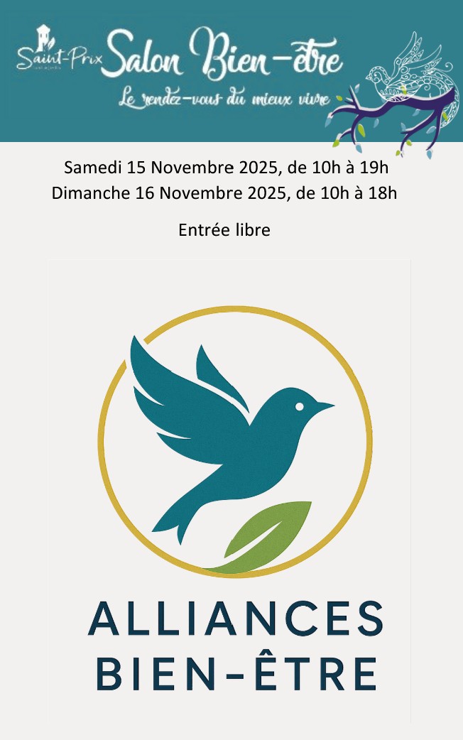 Salon Bien-être 2025 - Saint-Prix Salon Bien-être 2025 - Saint-Prix