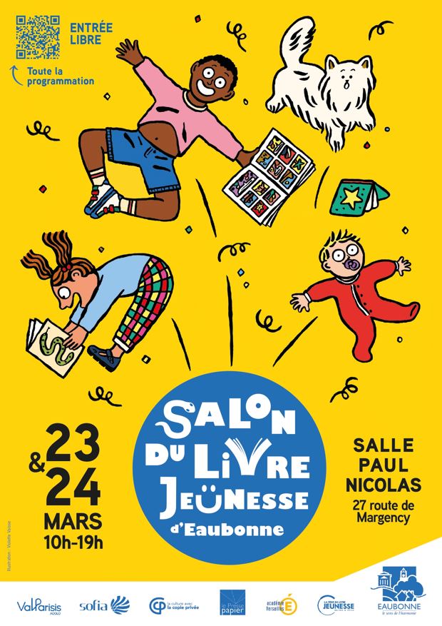 Salon du Livre Jeunesse Eaubonne - 23 et 24 mars 2024
